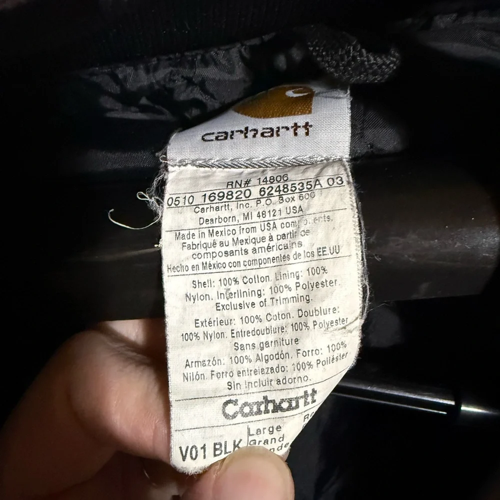 Carhartt Dark Gray Work Vest - Picture 5 of 5